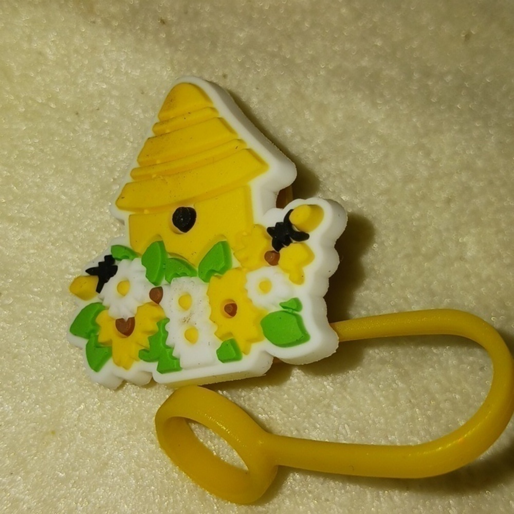 Silicone Reusable Straw Topper 10mm 0.4in